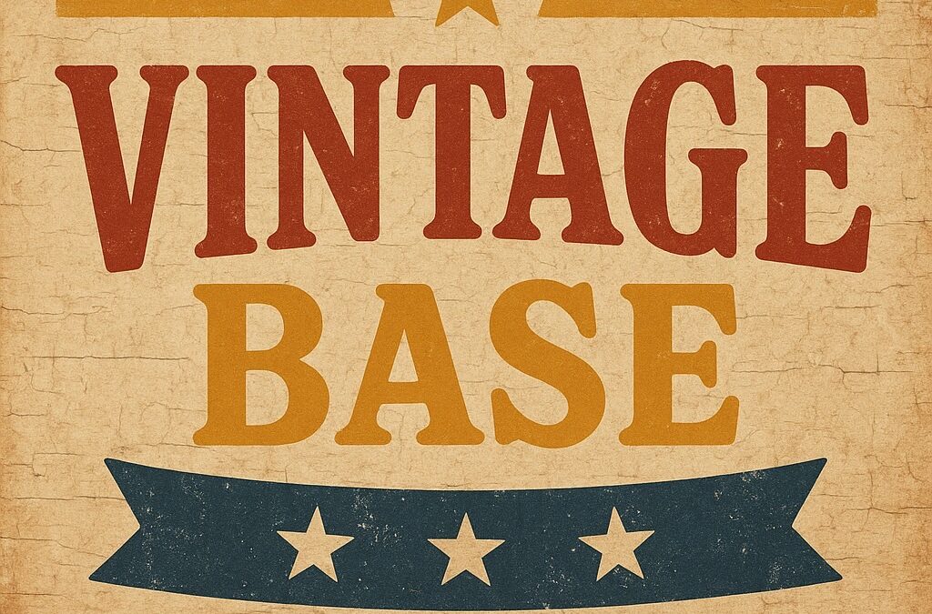 VINTAGE BASEロゴが完成しました。